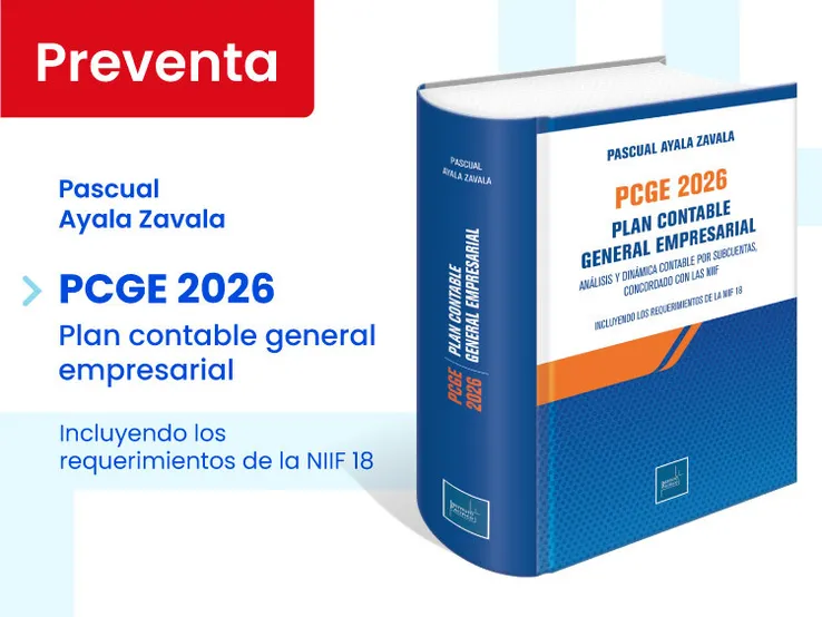 Incluye los requerimientos de la NIIF 18. Preventa hasta el 15 nov. 2026